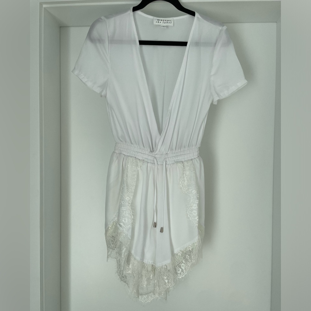 White maccs the label Jumpsuit